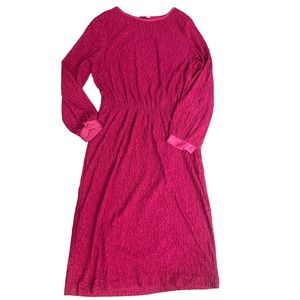 Anthony Richards Crinkled‎ Midi Dress